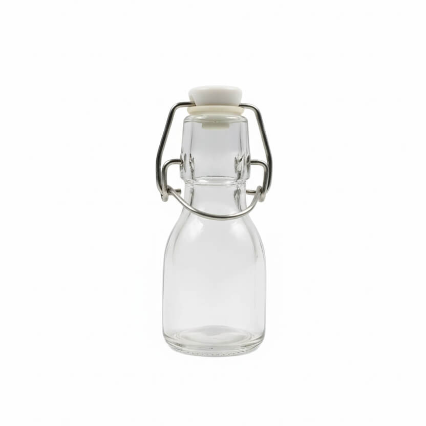 Spirit Sample Bottle with Swing Top Lid 60ml