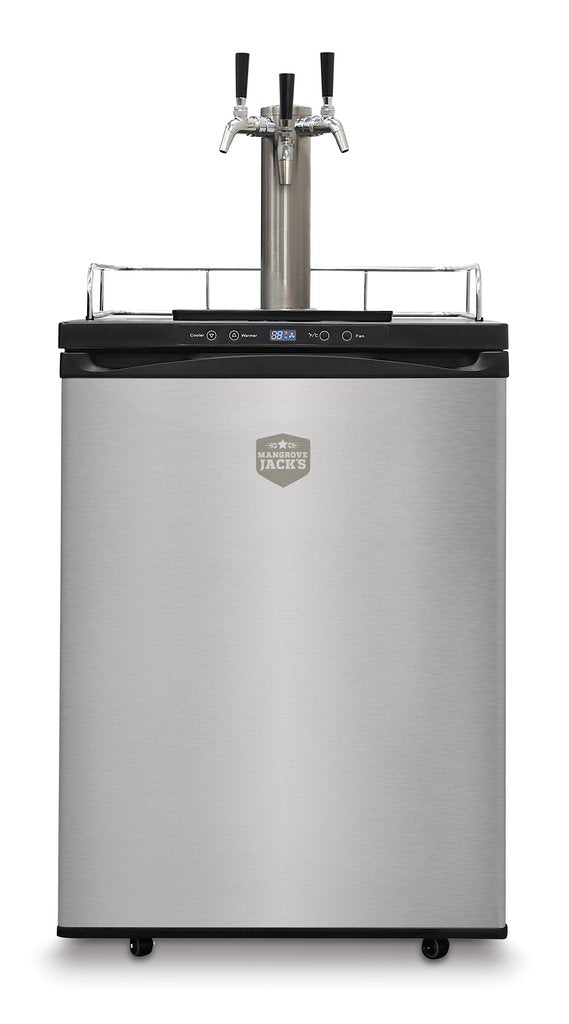 Mangrove Jack&#39;s 3 Tap (forward sealing) Kegerator without kegs - All Things Fermented | Home Brew Shop NZ | Supplies | Equipment