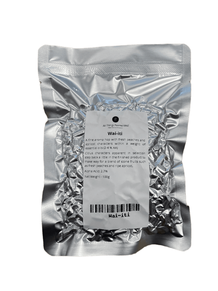 Wai-iti - T90 Pellets 100gm - All Things Fermented | Home Brew Supplies Shop Wellington Kapiti NZ