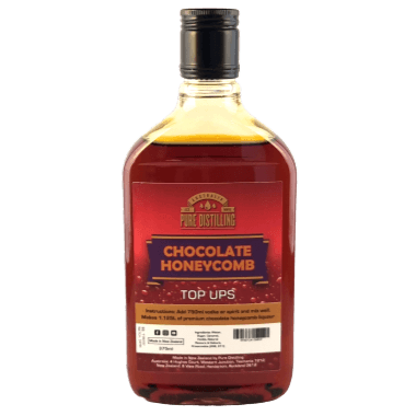 Pure Distilling Choc Honeycomb Top Ups 375ml