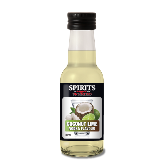 Spirits Unlimited Fruit Vodka - Coconut Lime - 50ml