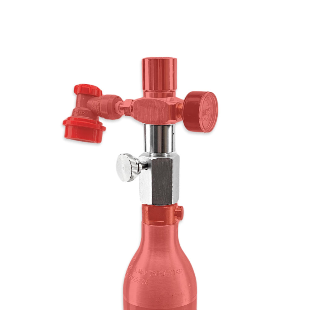 Deluxe Sodastream Cylinder Adapter for Mini Duotight Regulator