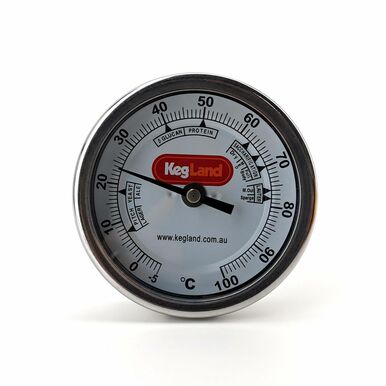 Thermometer - Weldless with 13cm Probe