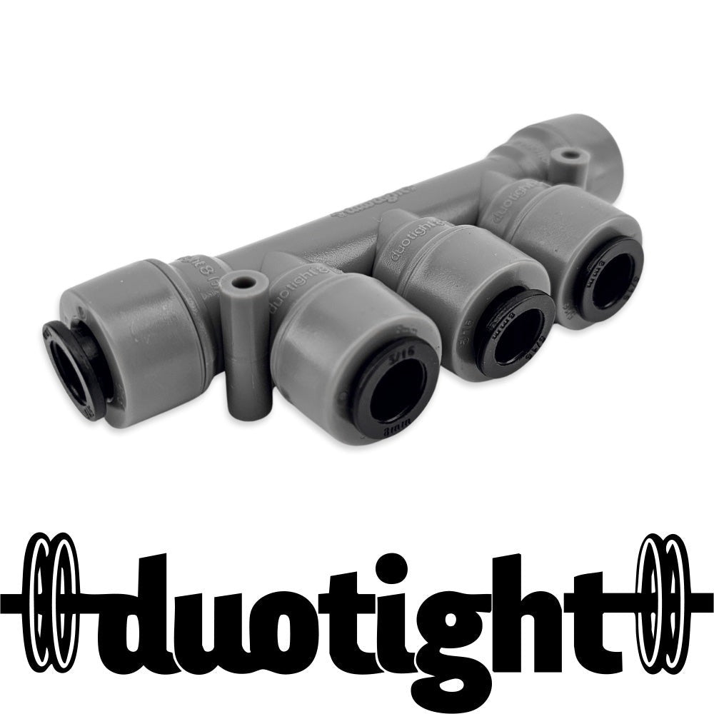 Duotight - 8mm Female 5-Way Multi-Tee