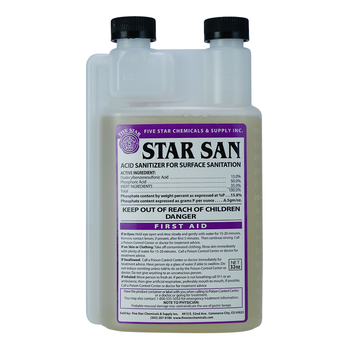 Star San 32oz (946ml) - All Things Fermented | Home Brew Shop NZ | Supplies | Equipment