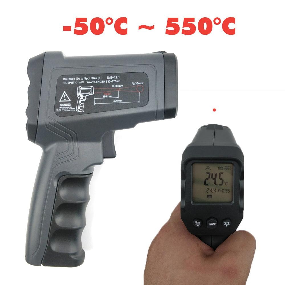 Infrared Thermometer Gun -50C to +580C