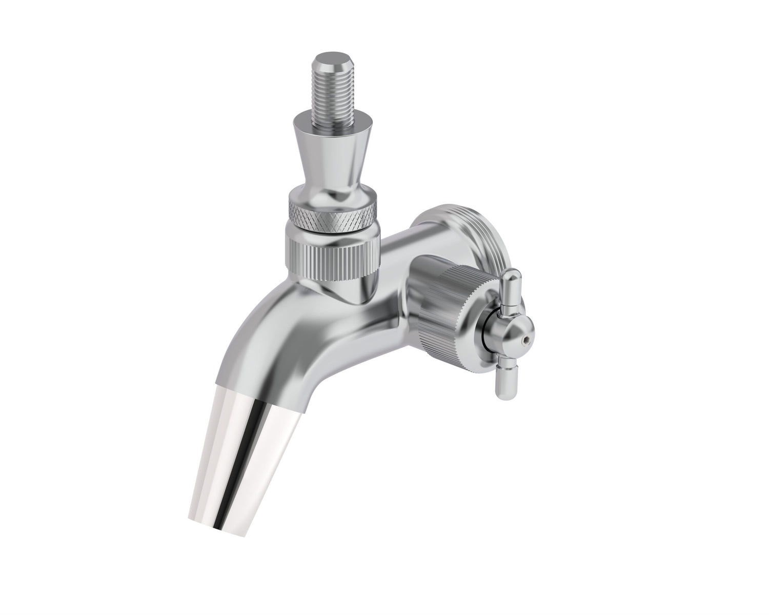 Krome Forward Sealing Flow Control Tap - Stainless Steel