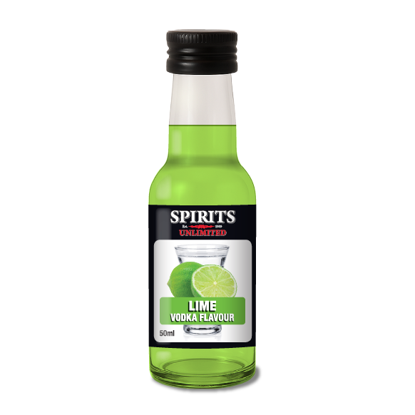 Spirits Unlimited Fruit Vodka - Lime - 50ml