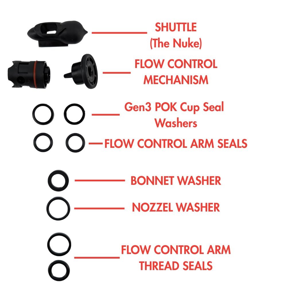 NukaTap - Flow Control Gen3 Seal Kit