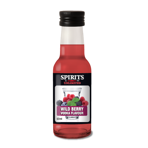 Spirits Unlimited Fruit Vodka - Wildberry - 50ml
