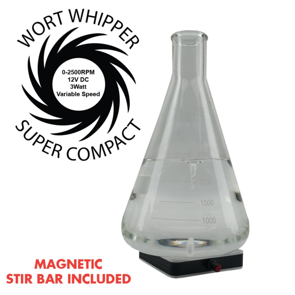 Wort Whipper - Super Compact Magnetic Stirrer