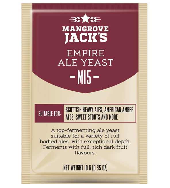 Mangrove Jack's CS Yeast M15 Empire Ale Yeast (10g) - All Things Fermented | Home Brew Shop NZ | Supplies | Equipment
