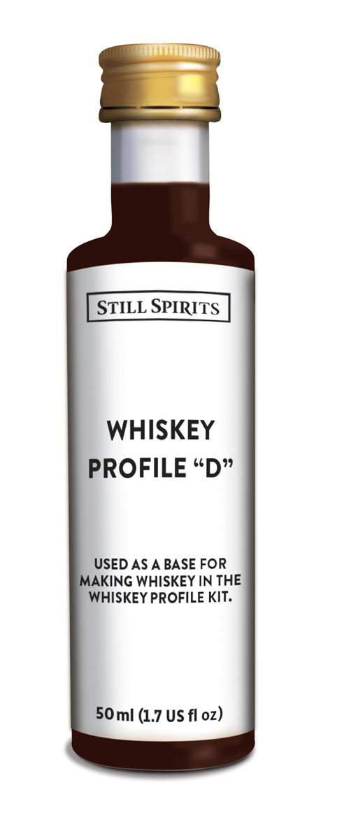 Still Spirits Profile Range Whiskey Flavouring Profile D - All Things Fermented | Home Brew Shop NZ | Supplies | Equipment