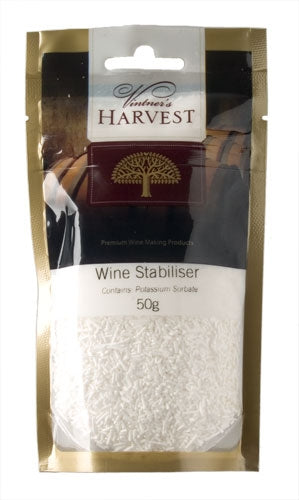 Vintner&#39;s Harvest Potassium Sorbate 50g (Wine Stabiliser) - All Things Fermented | Home Brew Shop NZ | Supplies | Equipment
