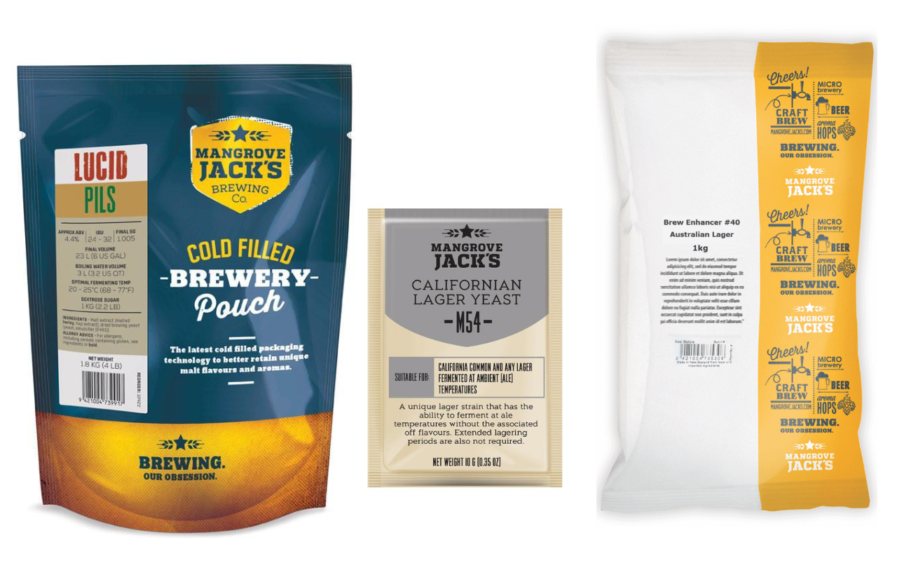 Mangrove Jack's Carlton Draught Clone (warm fermentation 20℃) - All Things Fermented | Home Brew Shop NZ | Supplies | Equipment