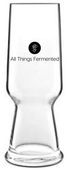 All Things Fermented Pilsner Glass - 540ml - Set of Two - All Things Fermented | Home Brew Shop NZ | Supplies | Equipment