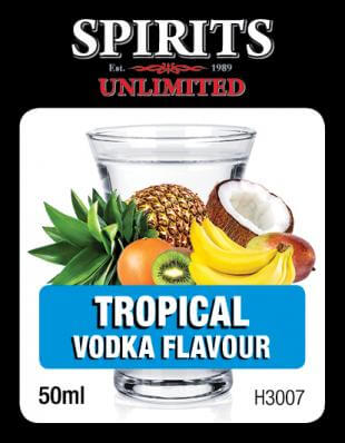Spirits Unlimited Fruit Vodka - Tropical - 50ml - All Things Fermented | Home Brew Shop NZ | Supplies | Equipment