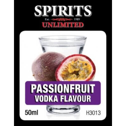 Spirits Unlimited Fruit Vodka - Passionfruit - 50ml - All Things Fermented | Home Brew Shop NZ | Supplies | Equipment