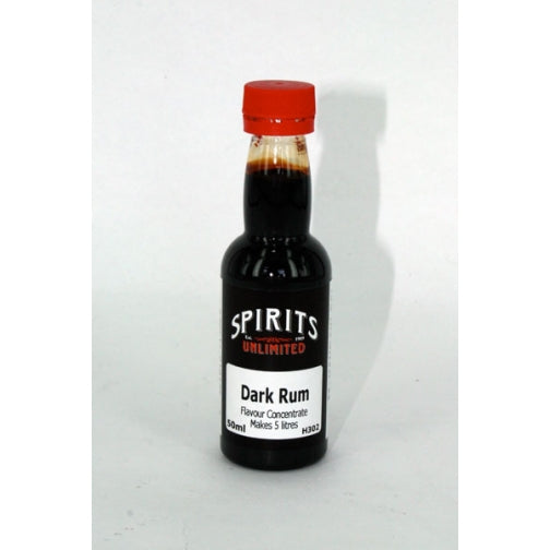 Spirits Unlimited Dark Rum Flavour - 50ml - All Things Fermented | Home Brew Shop NZ | Supplies | Equipment