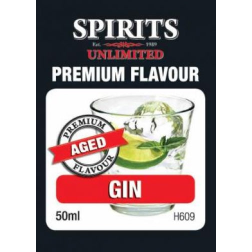 Spirits Unlimited Premium Aged Gin - 50ml - All Things Fermented | Home Brew Shop NZ | Supplies | Equipment