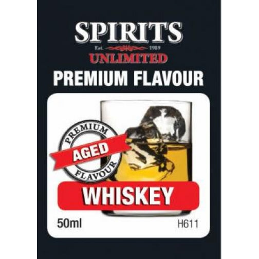 Spirits Unlimited Premium Aged Whiskey - 50ml - All Things Fermented | Home Brew Shop NZ | Supplies | Equipment