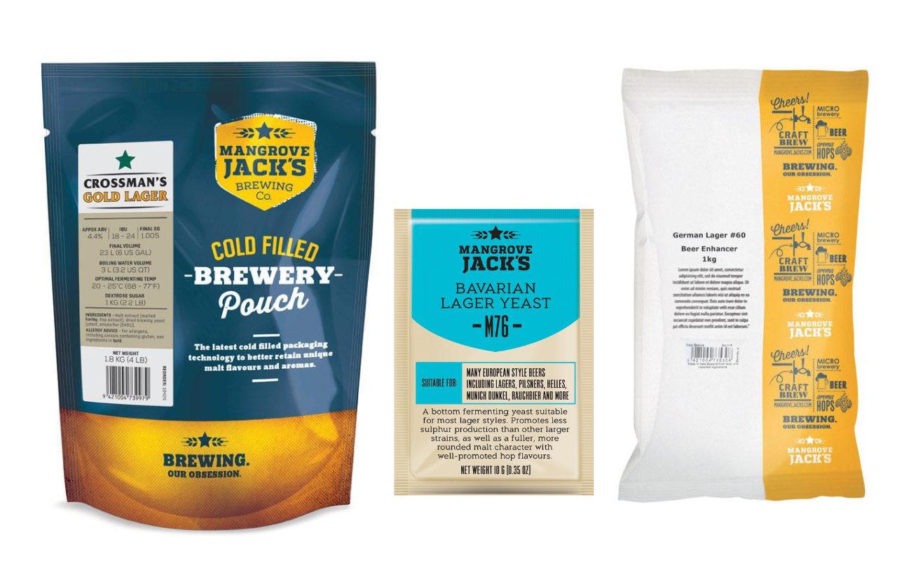 Mangrove Jack's James Boag's Premium Lager Clone (cold fermentation 8℃ - 14℃) - All Things Fermented | Home Brew Shop NZ | Supplies | Equipment