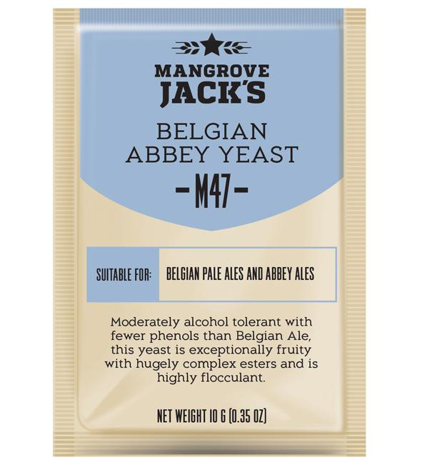 Mangrove Jack&#39;s CS Yeast M47 Belgian Abbey (10g) - All Things Fermented | Home Brew Shop NZ | Supplies | Equipment