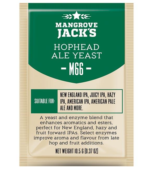 Mangrove Jack&#39;s CS Yeast M66 Hophead Ale (Yeast 10g) - All Things Fermented | Home Brew Shop NZ | Supplies | Equipment