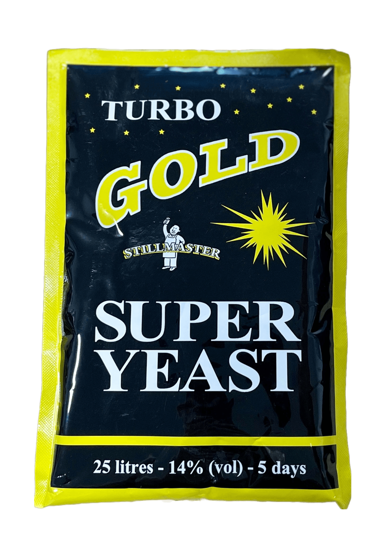 Stillmaster Turbo Gold Super Yeast - All Things Fermented | Home Brew Shop NZ | Supplies | Equipment