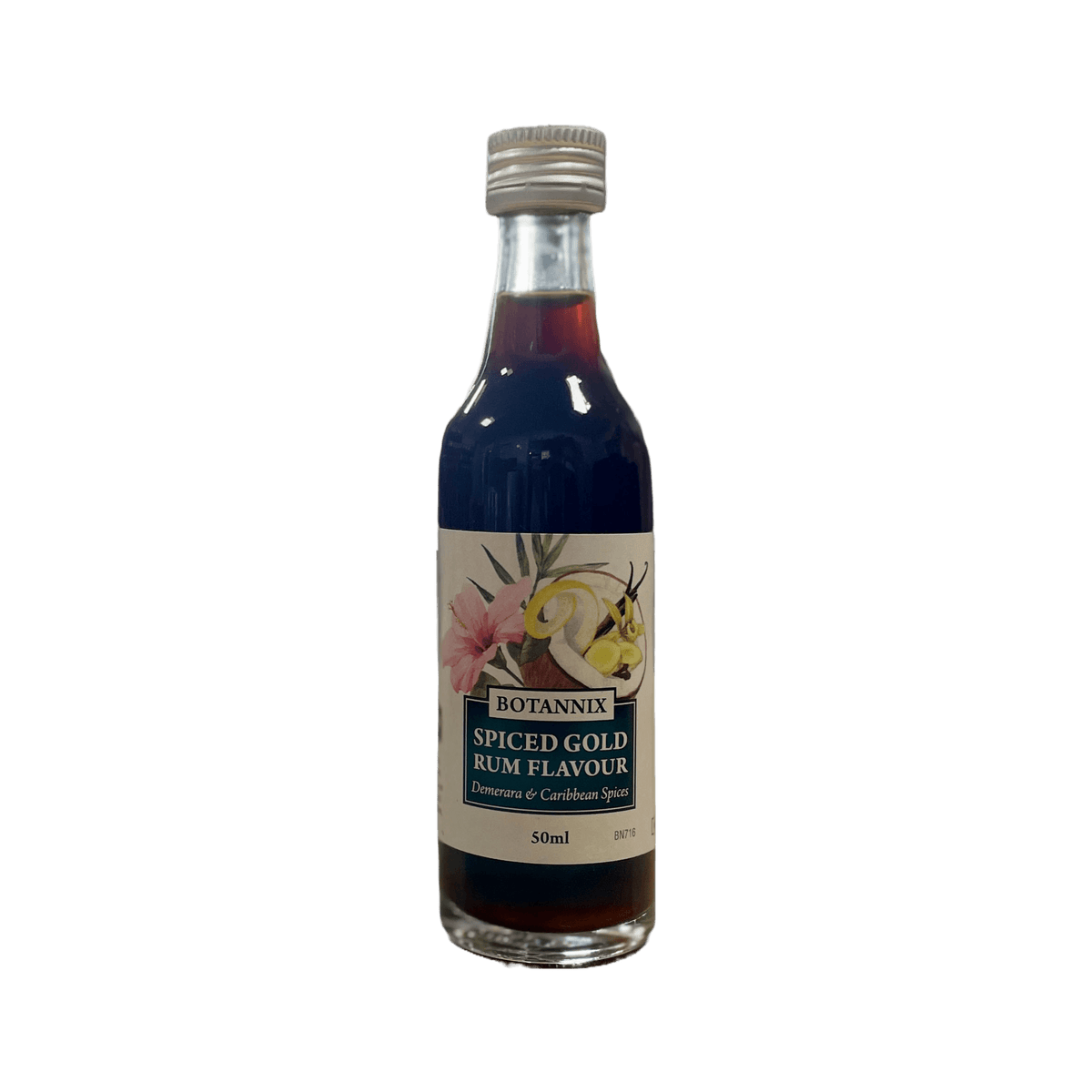 Spirits Unlimited Botannix Spiced Gold Rum Flavour - 50ml - All Things Fermented | Home Brew Shop NZ | Supplies | Equipment