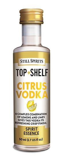 Still Spirits Top Shelf Citrus Vodka - All Things Fermented | Home Brew Shop NZ | Supplies | Equipment