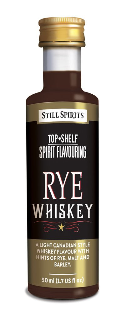 Still Spirits Top Shelf Rye Whiskey Spirit Flavouring - All Things Fermented | Home Brew Shop NZ | Supplies | Equipment