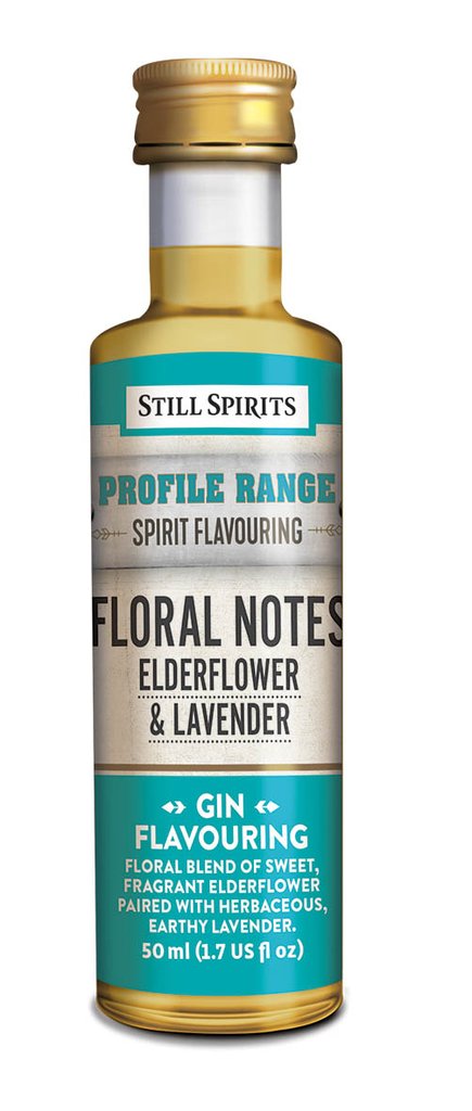 Still Spirits Profile Range Floral Notes - Elderflower and Lavender Flavouring - All Things Fermented | Home Brew Shop NZ | Supplies | Equipment