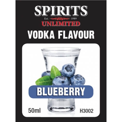 Spirits Unlimited Fruit Vodka - Blueberry - 50ml - All Things Fermented | Home Brew Shop NZ | Supplies | Equipment
