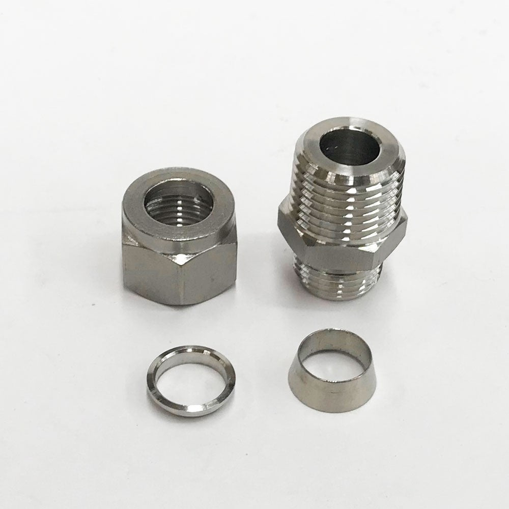 Compression Fitting - 12.7mm to 1/2 Inch BSP - All Things Fermented | Home Brew Shop NZ | Supplies | Equipment