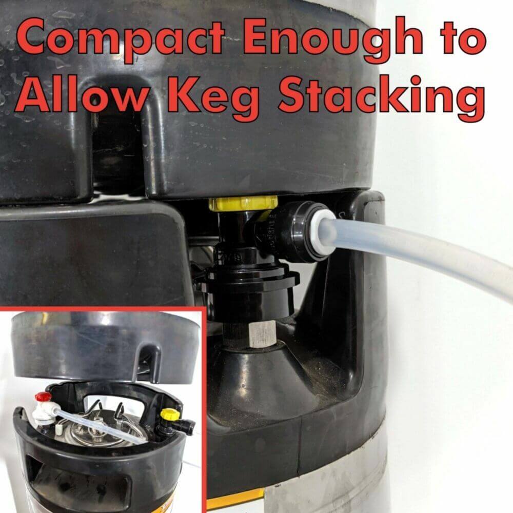 Ball Lock Beer Duotight Disconnect - All Things Fermented | Home Brew Shop NZ | Supplies | Equipment