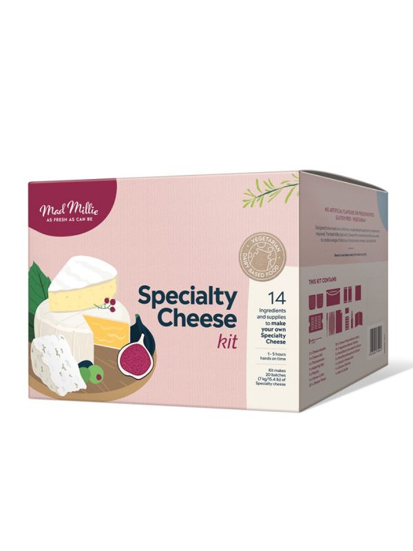 Mad Millie Specialty Cheese Kit - All Things Fermented | Home Brew Shop NZ | Supplies | Equipment