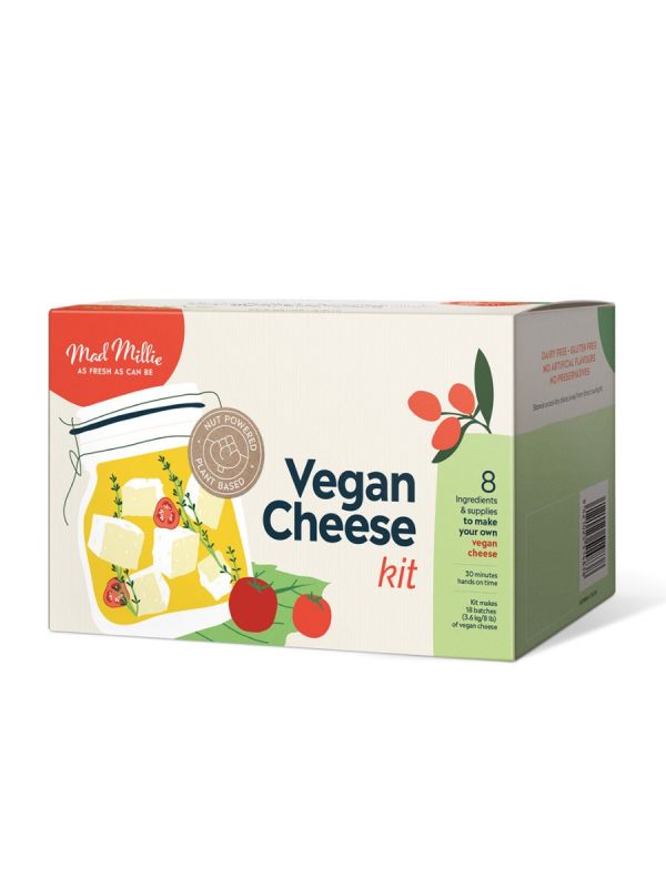 Mad Millie Vegan Cheese Kit - All Things Fermented | Home Brew Shop NZ | Supplies | Equipment