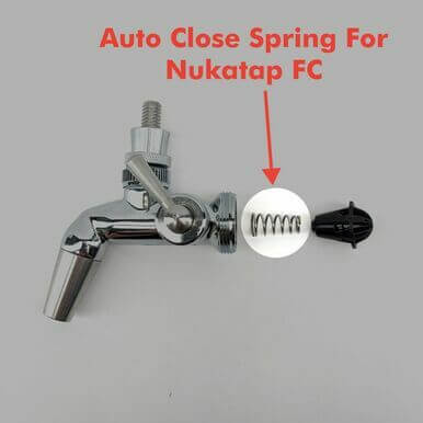 Nukatap FC Auto Close Spring - All Things Fermented | Home Brew Shop NZ | Supplies | Equipment