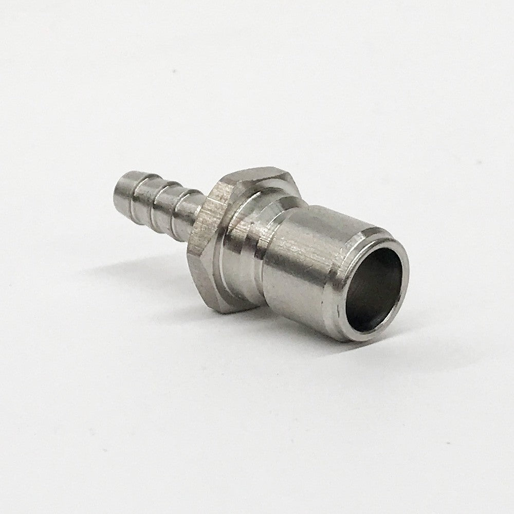 Stainless Steel Quick Disconnect - Male to 8mm Barb - All Things Fermented | Home Brew Shop NZ | Supplies | Equipment