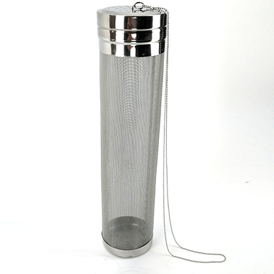 Hop Tube - Stainless Steel with Chain - All Things Fermented | Home Brew Shop NZ | Supplies | Equipment